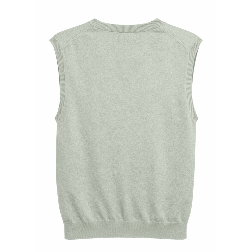 Eddie Bauer Mens LT Large Tall V-Neck Sweater Vest Golf Casual Lightweight - Picture 3 of 8